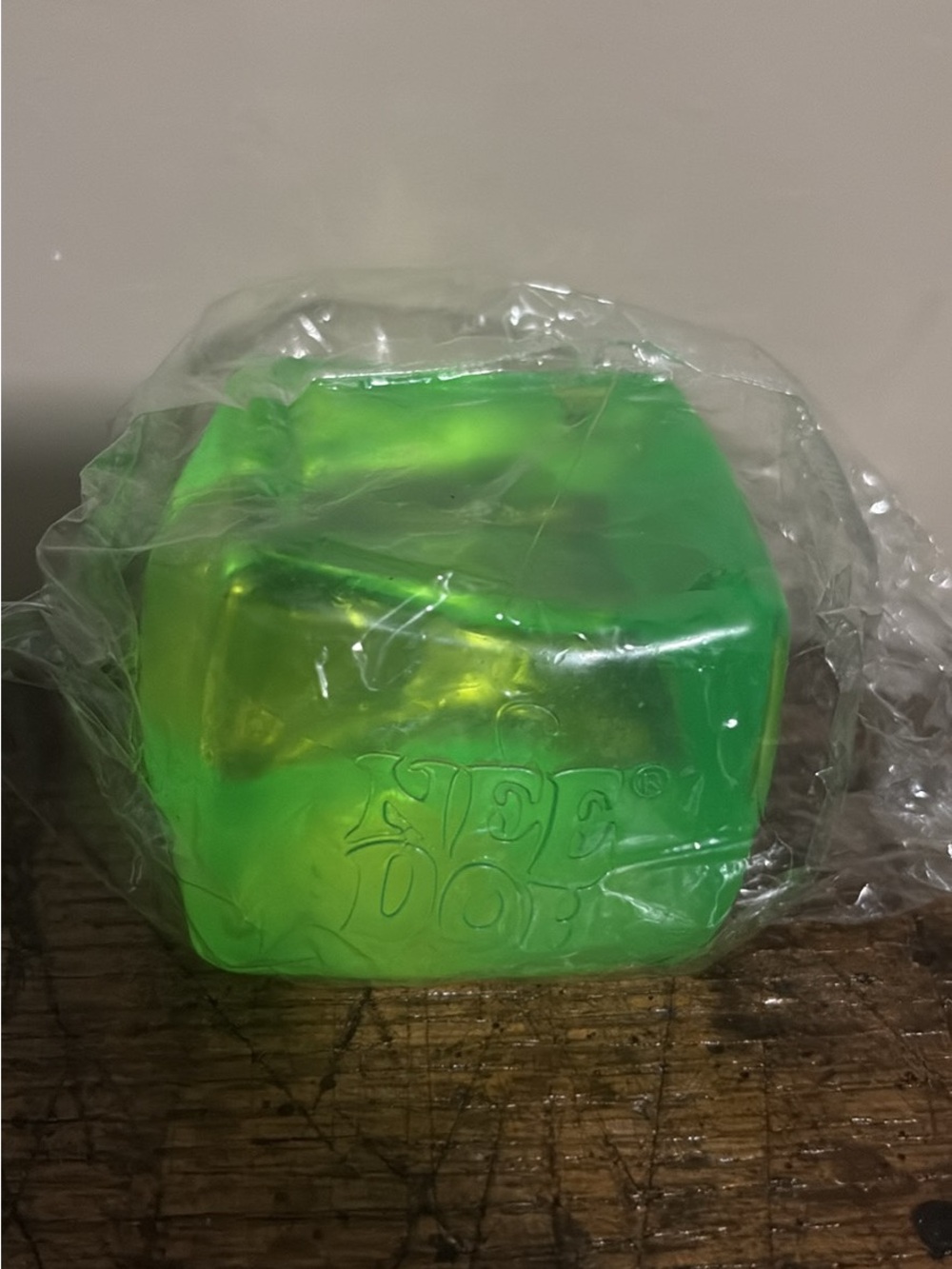 Nee Doh Green Decorative Gel Cube